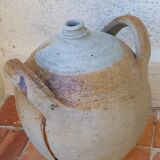 Varnished terracotta jar