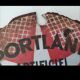 Enamelled plate portland demarle lonquety alsatian enamelling