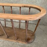 Vintage Scandinavian style magazine rack