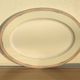 3-piece service Limoges porcelain Médard de Noblat "Windsor Salmon"