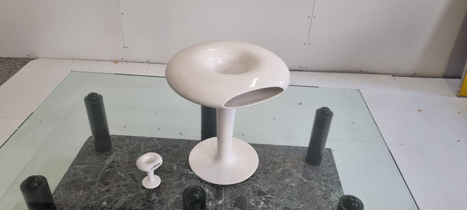 VASE MARC NEWSON BLANC SF POUR COR UNUM avec miniature