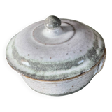 Enameled stoneware box