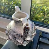 Vintage pitcher Vallauris brutalist style