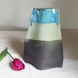 Tri-color vase