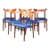 Vintage Teak Dining Chairs by Kurt Østervig, 1960s, Set of 6