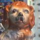 Set of 2 Dog Statues – Staffordshire – Ornament – Vintage Pair