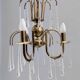 Murano Glass Teardrop Chandelier in the Style of Venini, Italy
