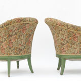 Pair of gondola chairs