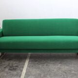 Emerald Green Mid-Century Canapé, Italy