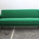 Emerald Green Mid-Century Canapé, Italy