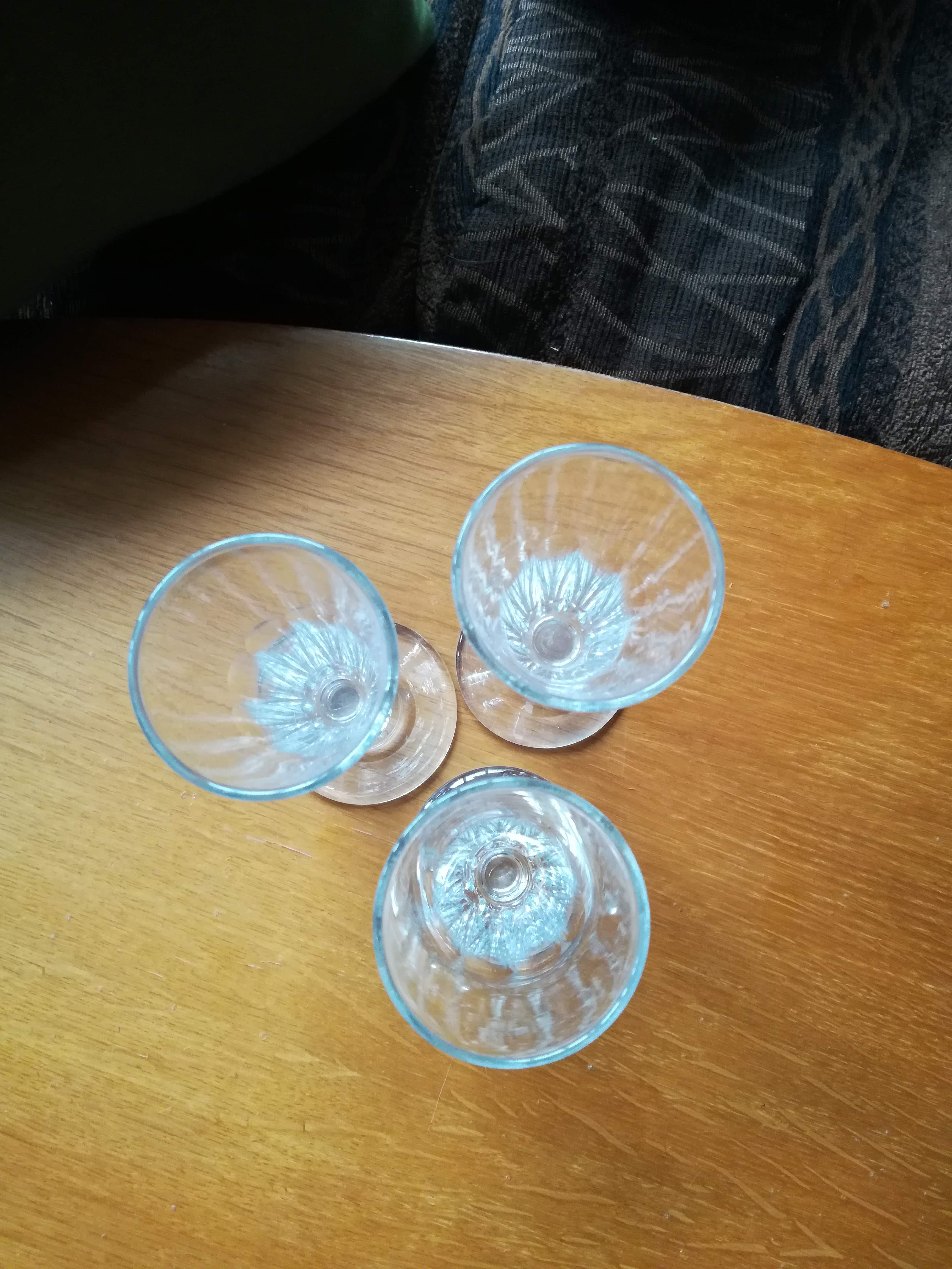 Set of 3 Baccarat/St Louis Champagne Flutes