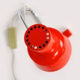 Lampe de Bureau Rouge par Josef Hurka pour Napako, 1960s