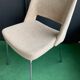 Caviarde armchair hull beige fabric 70s