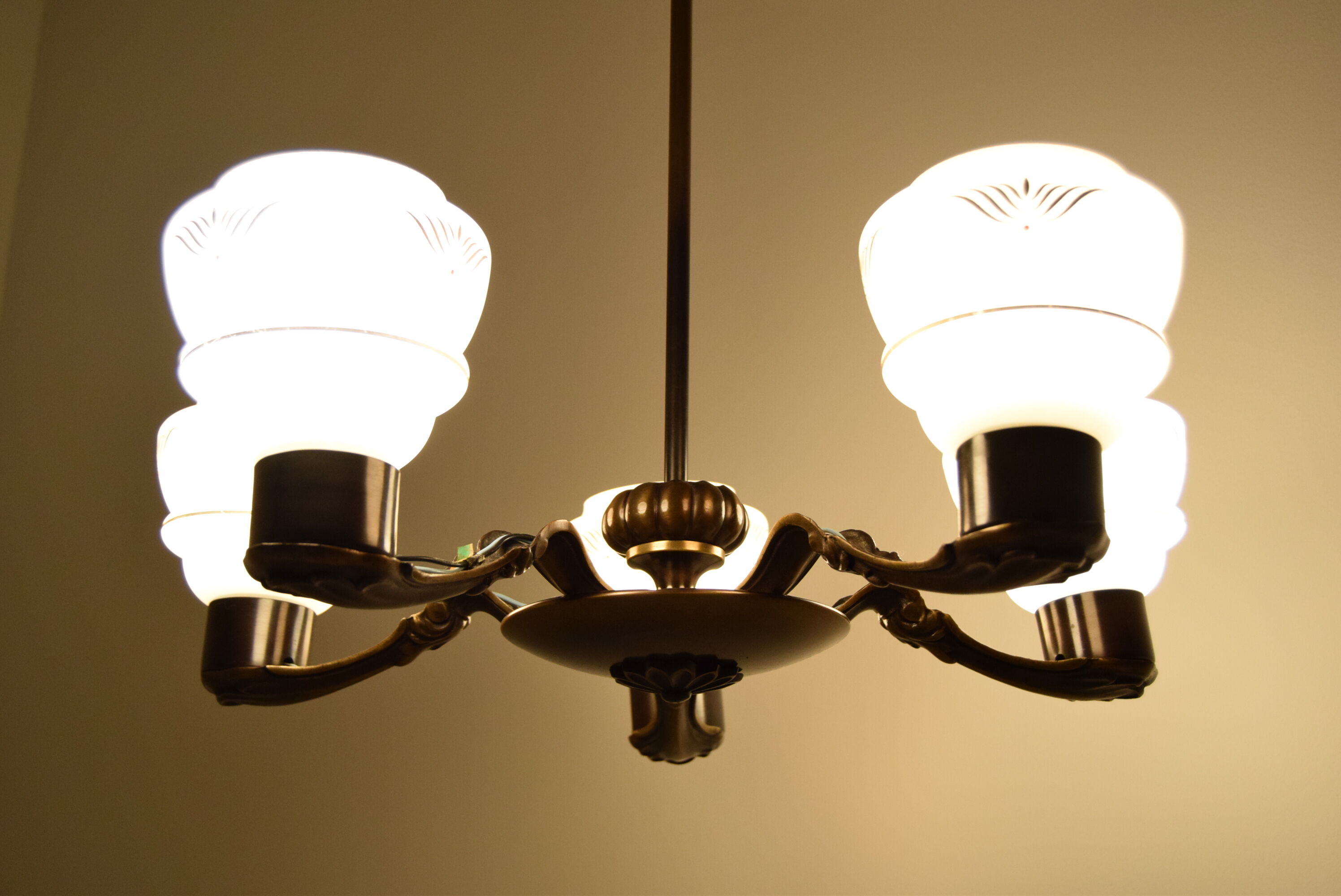 Art deco Chandelier,Germany,1930's.