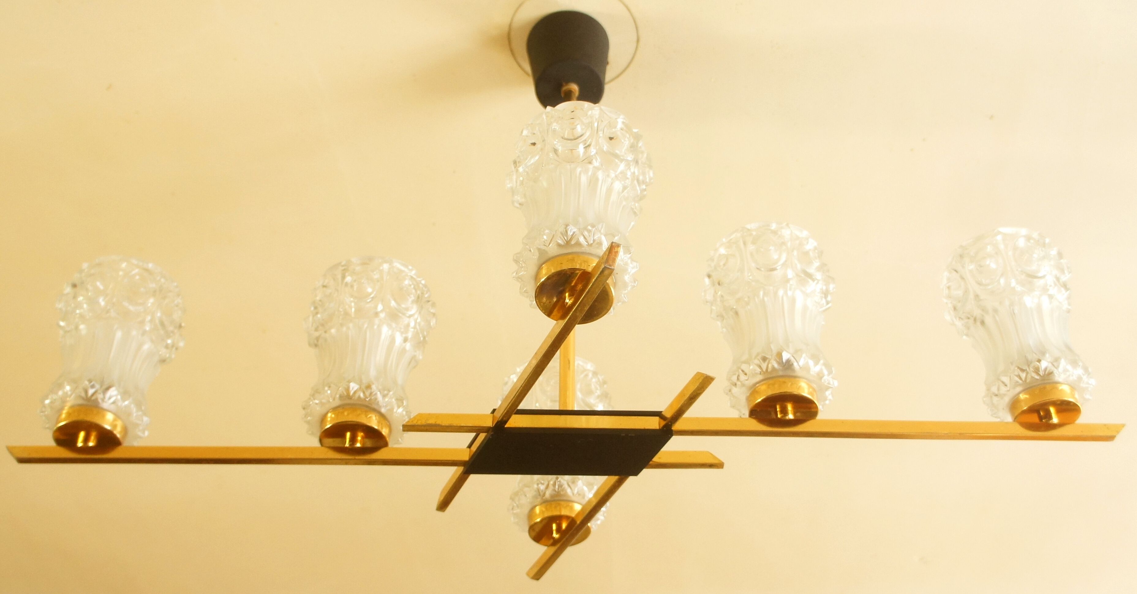 Chandelier 6 fires Maison Arlus