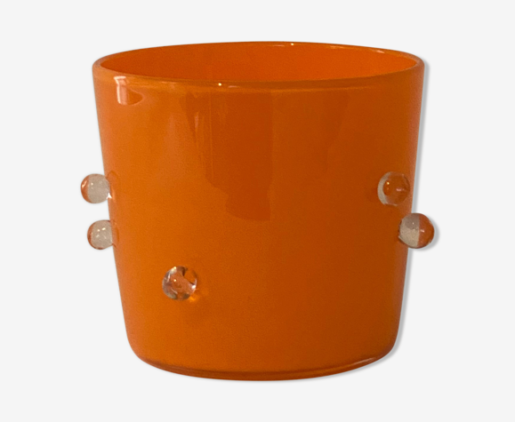 Cache pot en verre