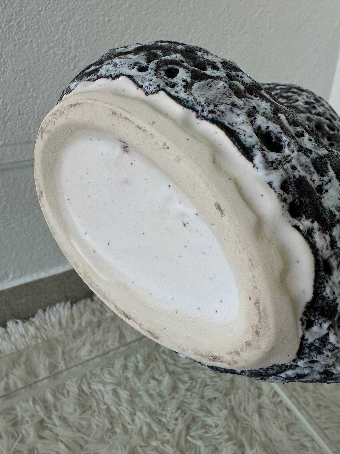 Ceramic lava pitcher from the 60s