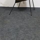 Vintage leather folding balloon chair