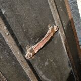 Malle cabine Wardrobe ancienne 1920 Coffre armoire Transatlantique Dressing