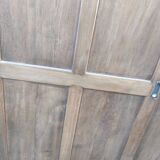 Old wardrobe vintage wooden wardrobe sliding doors