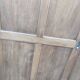 Old wardrobe vintage wooden wardrobe sliding doors