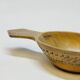 Scandinavian Duck Shaped Carved Wooden Bowl Folk Art