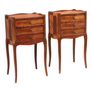 Paire tables chevet