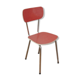 Red formica chair