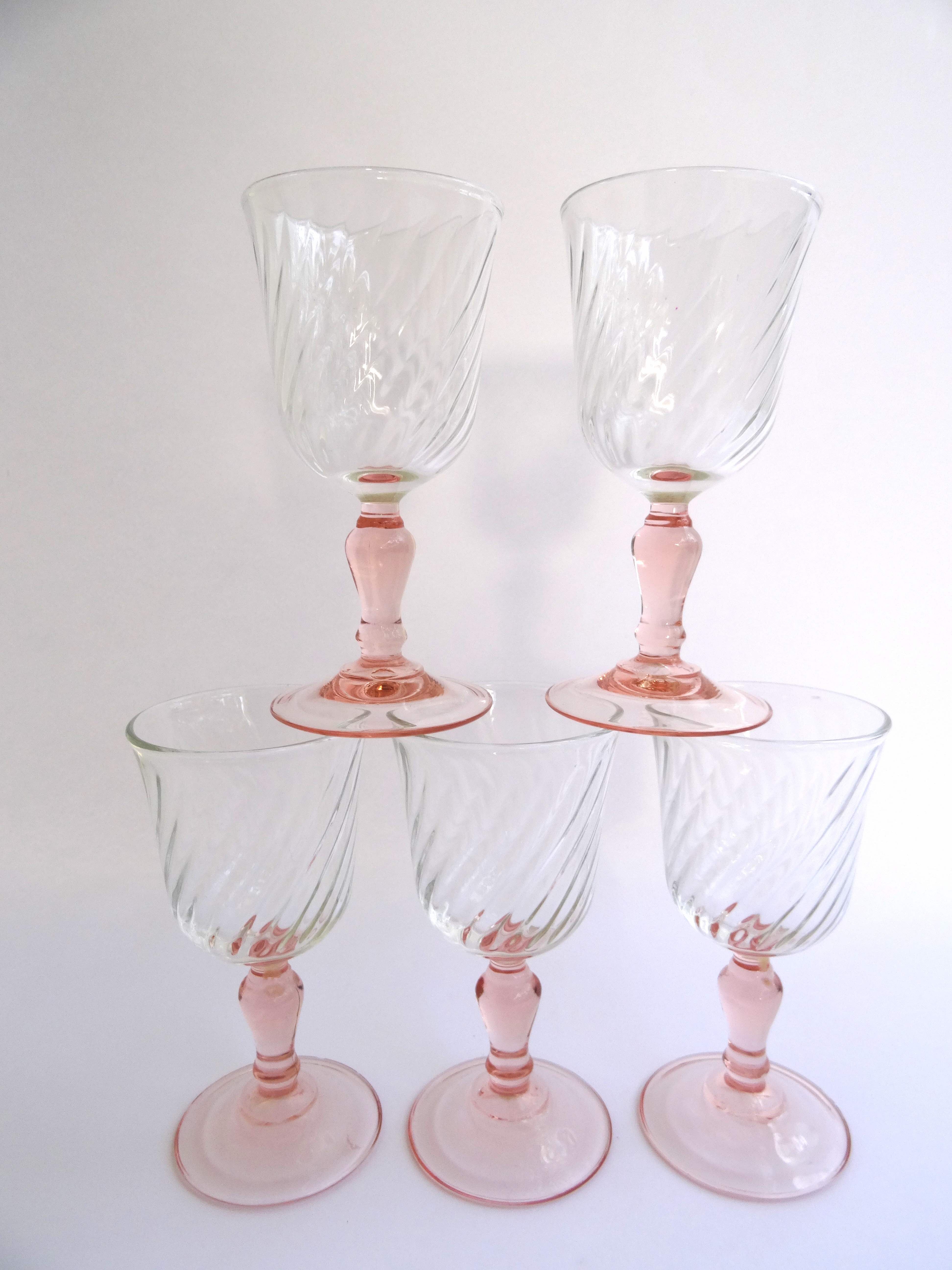 Verres à liqueur avec pieds Rosaline