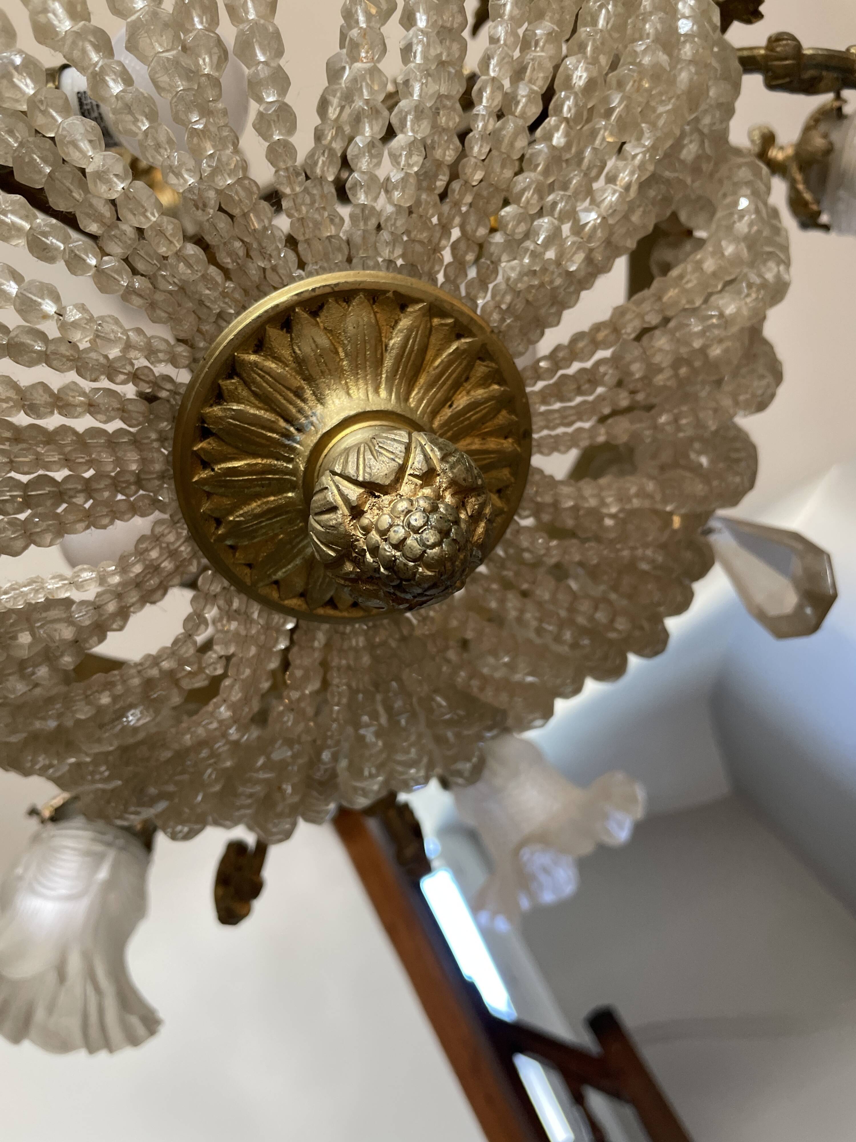 Antique chandelier early 20th century