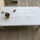 Table basse de ferme vintage