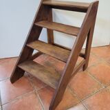 Stepladder or wooden staircase
