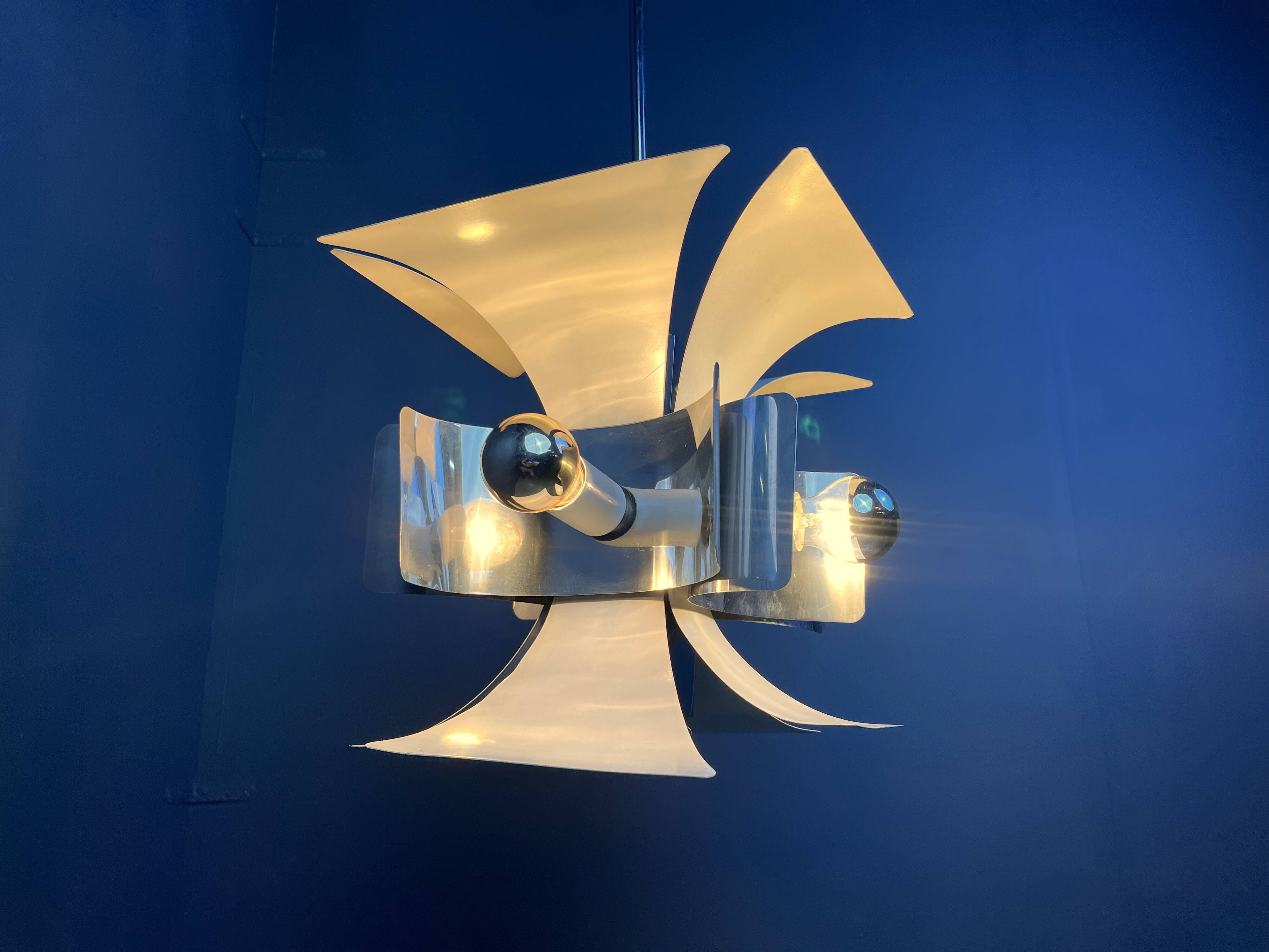 Italian space age chandelier, 1960s