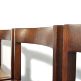 Set of 6 modern dining chairs by Gerard Geytenbeek for AZS furniture, Netherlands 1960s