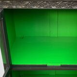 Buffet parisien vitré noir art déco 1930