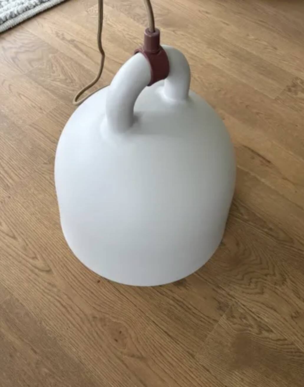 Suspension Normann Copenhagen Bell metal beige / Small Ø 35 cm