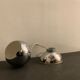 Chrome eyeball lamp, Italian design Goffredo Reggiani, 1970