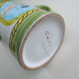Decorated mug, ceramic