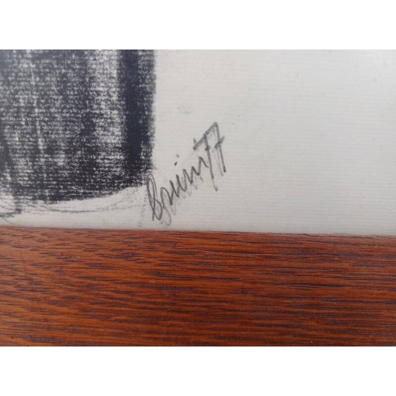 Brum 77 Black Pencil Drawings