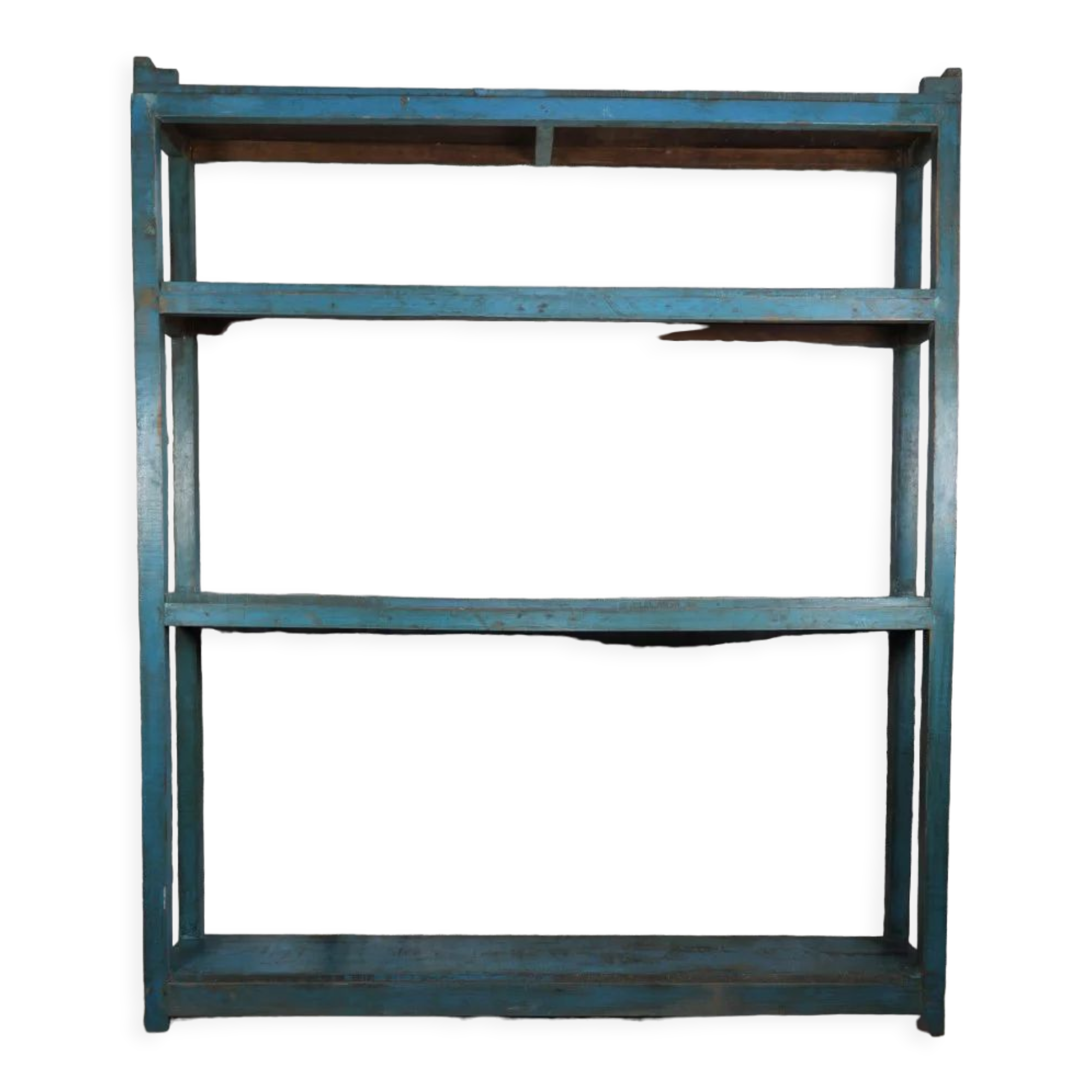 Shelf 4 shelves, blue patina