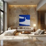 Contemporary art on canvas 80x80cm