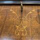 Secretary credenza in marquetry in the Italian Louis XV style from the mid-century, 1960.