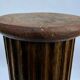 Louis XVI style column cannelee wooden pearl for sculpture
