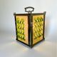 Midcentury Albano Poli green Murano glass table lamp for Poliarte, Italy, 1960s
