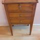 Piece of furniture in blond walnut, 3 drawers, very good condition