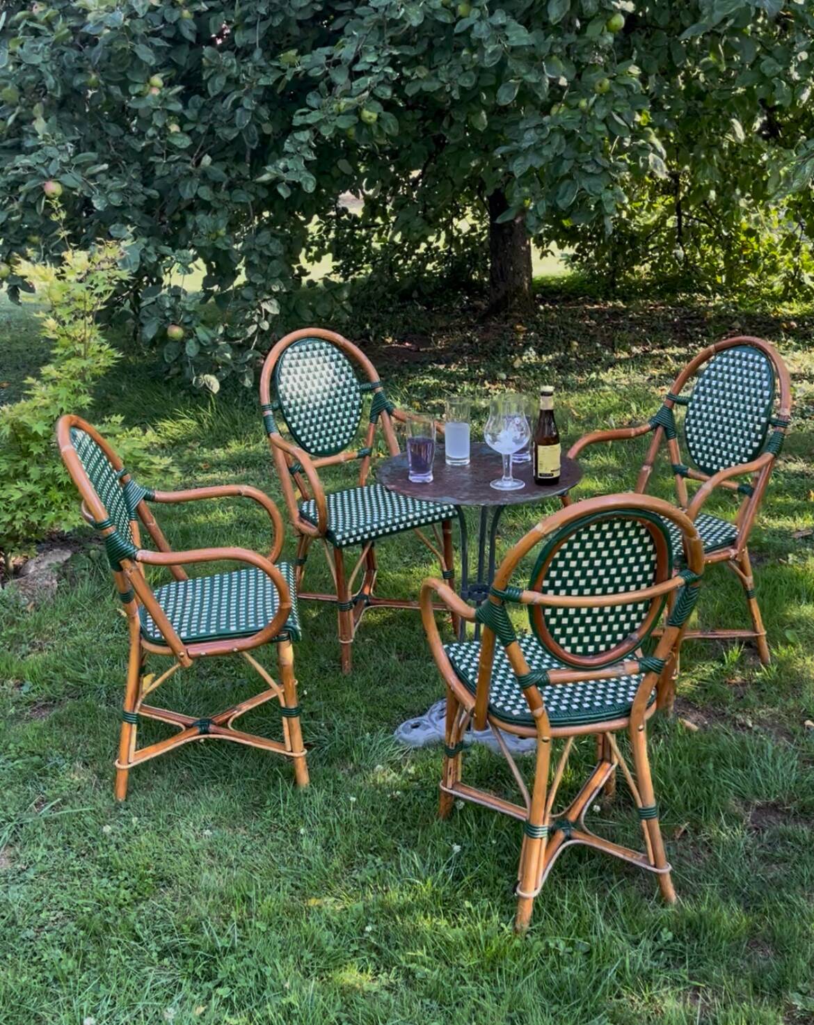 Lot de 4 chaises bistrots