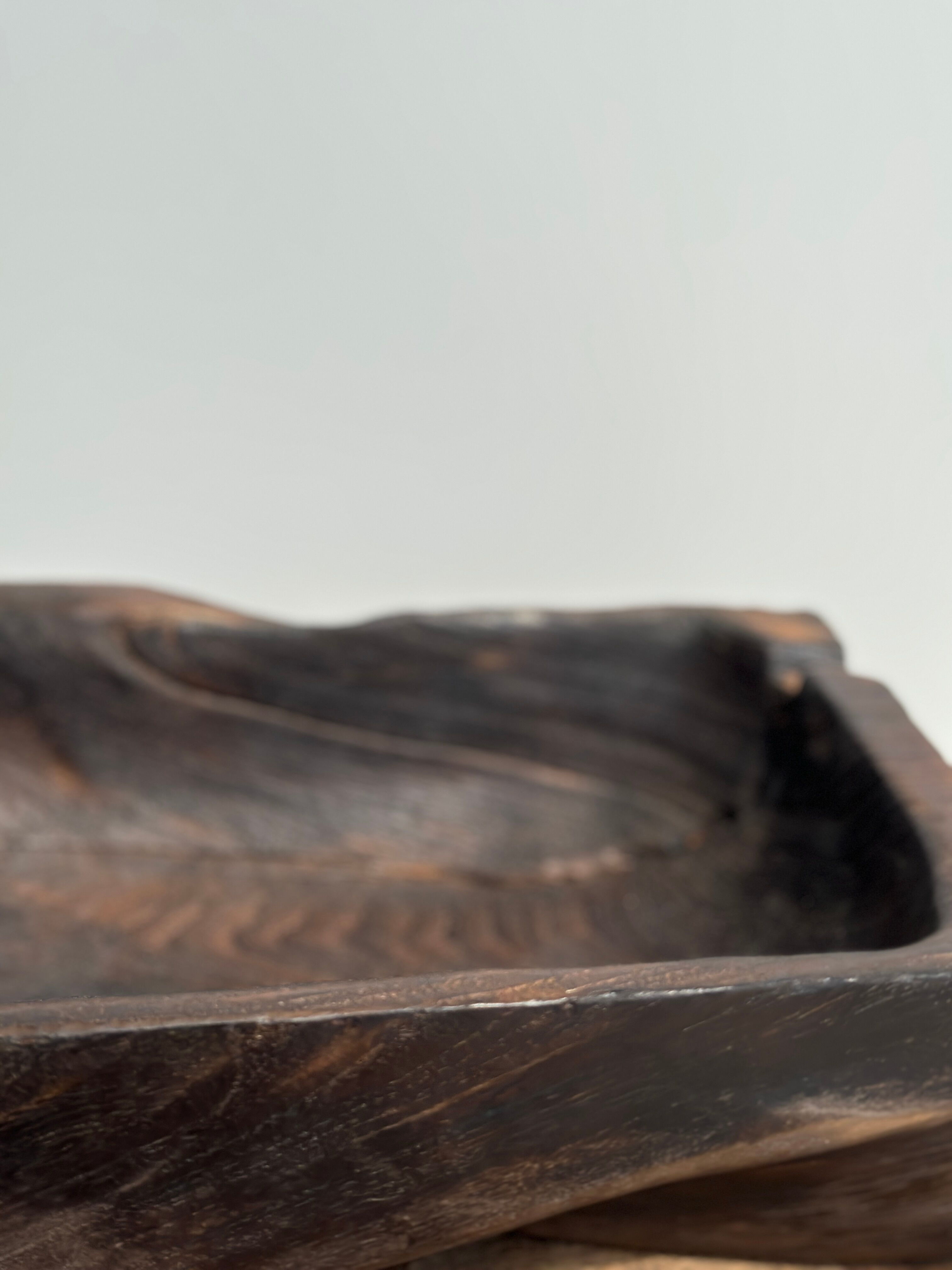 Asian teak empty pocket