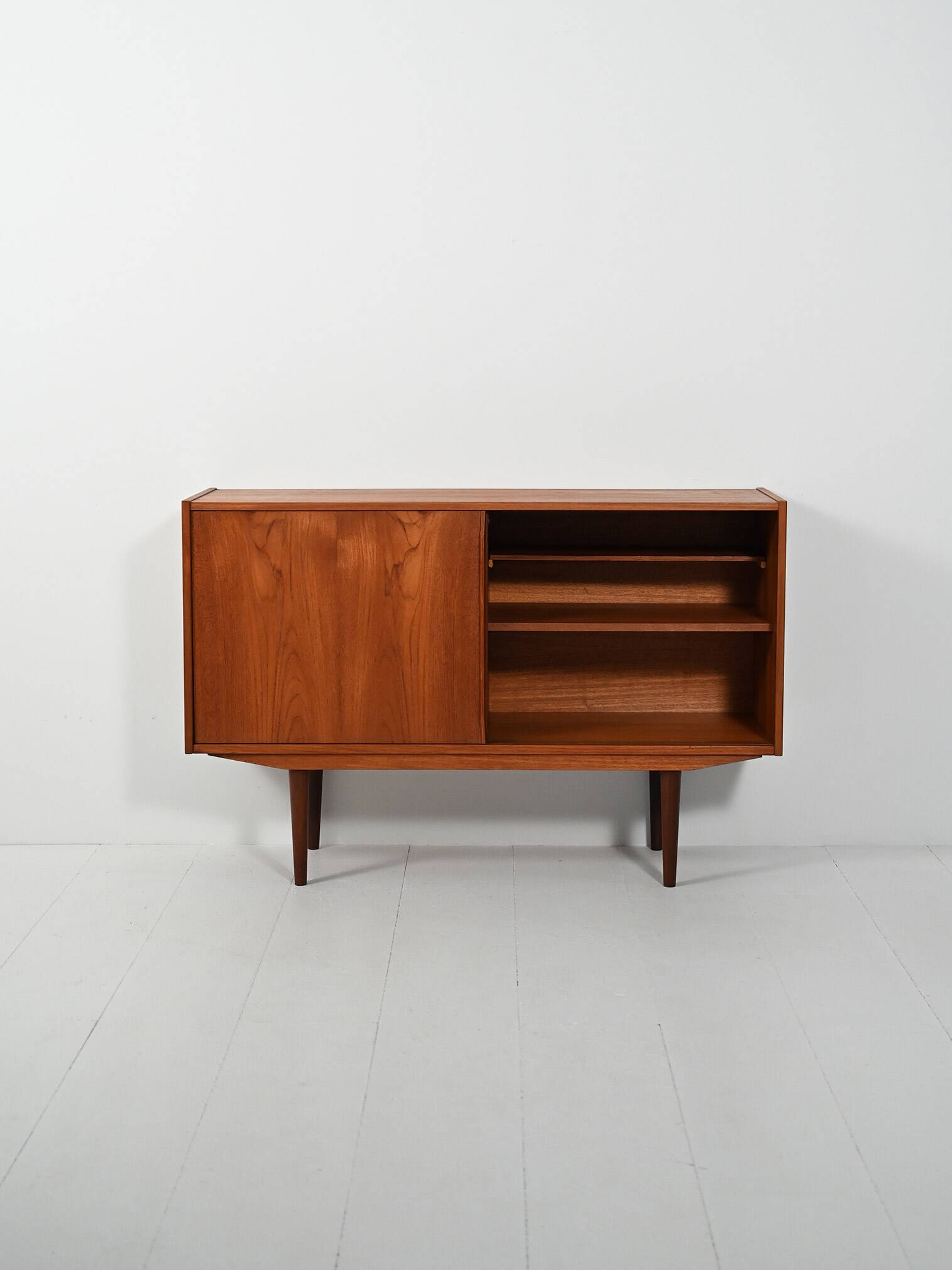 Scandinavian sideboard, 1960s, with one door and drawers
