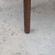 Italian Japandi walnut and ebony Table, 70s