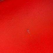 Fauteuil lounge rouge style Pierre Paulin 1980